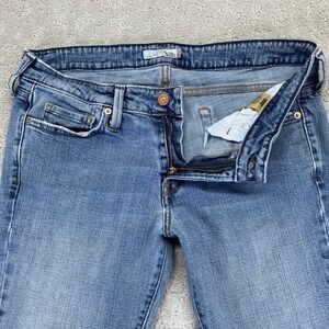 Levis 545 Jeans Womens 10 Medium Low Rise Bootcut Distressed Denim Stretch Y2k